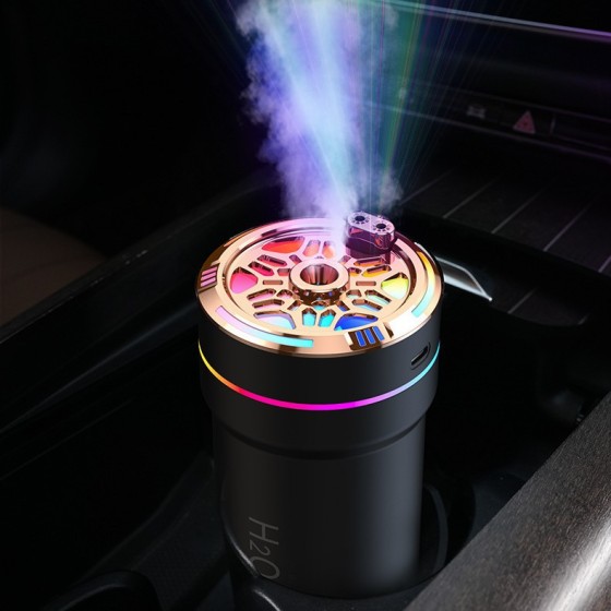 智能车载星空顶加湿器 USB便携加湿器汽车内用香薰喷雾车载香薰机