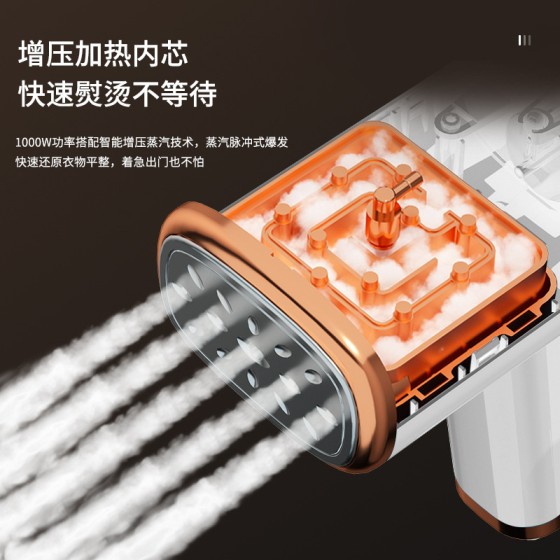【中性英文】跨境迷你家用手持挂烫机智能便携蒸汽可折叠电熨斗