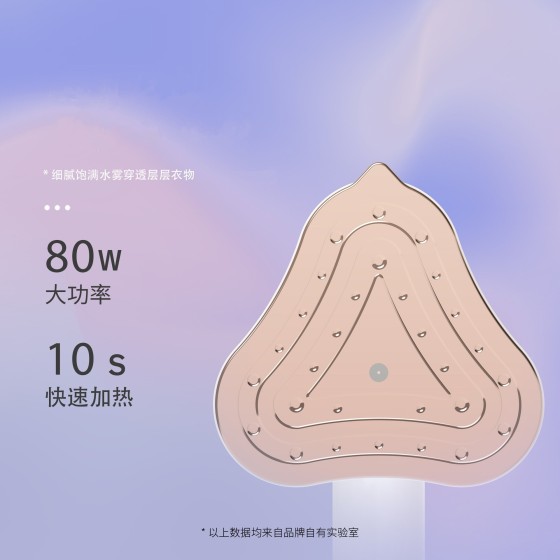 手持挂烫机便携式旅行干湿双熨烫衣服神器家用小型手持大面板熨斗 (含认证）