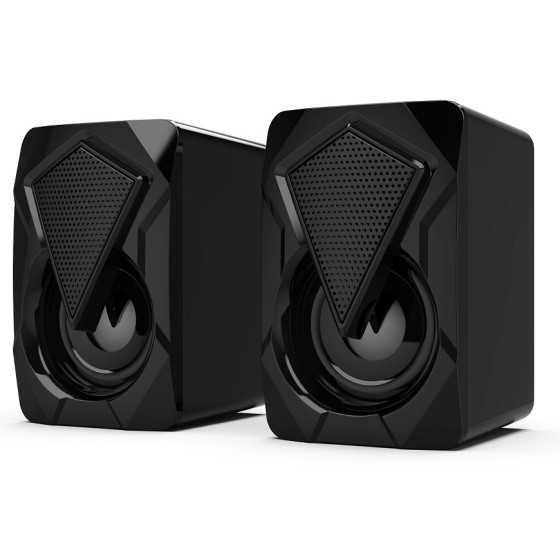 跨境新款X2七彩灯效RGB音箱电脑音响多媒体usb重低音炮桌面游戏