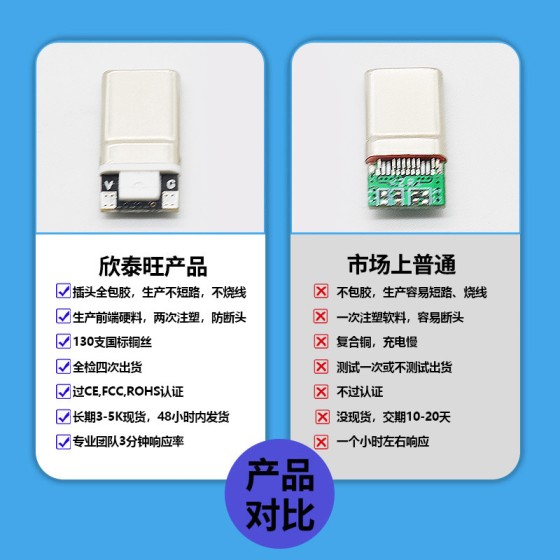 双头typec数据线240W快充线适用苹果15-17充电线C-C数据线type-c