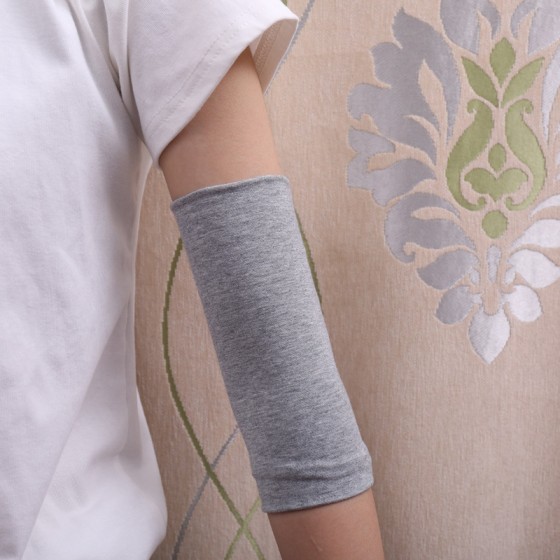 厂家直销夏季薄款运动护肘套男女空调房保暖手套手臂袖套遮疤纹身