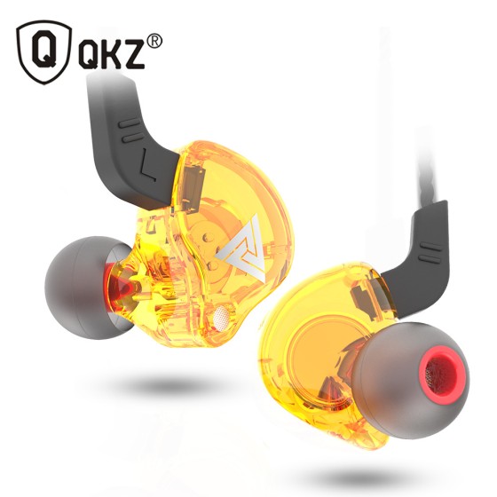 QKZ AK6运动耳机入耳式线控带麦重低音手机耳机魔音拼多多爆款
