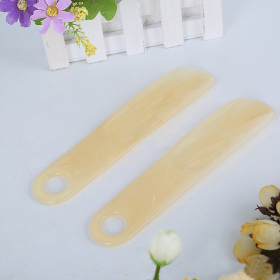 批发折不断的塑料鞋拔可随身携带鞋拔子纯实用半透明流体纹小鞋拔