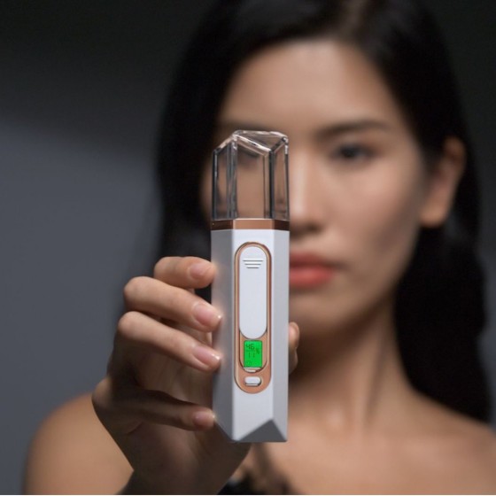 补水仪皮肤检测试非纳米喷雾仪器小型手持脸部便携检测冷喷蒸脸仪