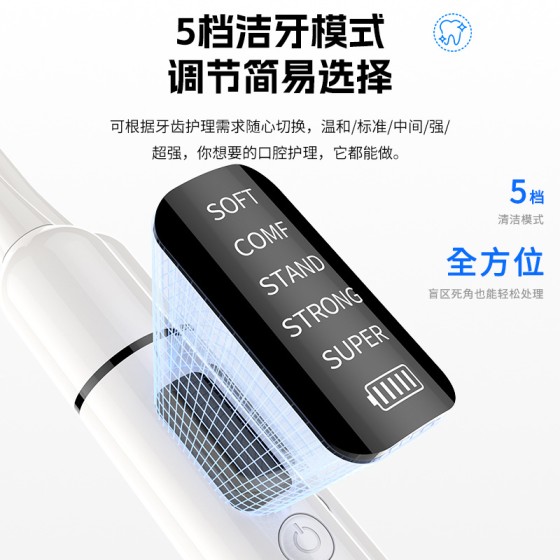 厂家直销新款超声波洁牙器牙齿清洁仪电动牙结石去除器牙垢洗牙器