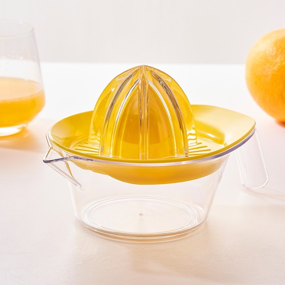 KM日式手动压汁器家用橙子榨汁机小型柠檬果汁机迷你榨橙汁器