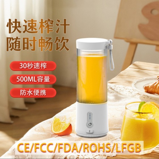跨境便携式果汁机搅拌杯 多功能大容量榨汁杯 水果蔬菜搅拌榨汁机